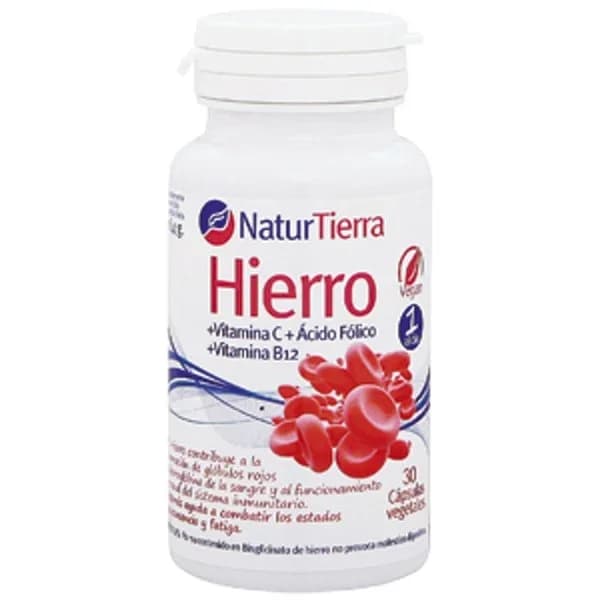 Cápsulas Hierro más Vitaminas más Ácido - 0.02 kg - Imagen del producto en Findit