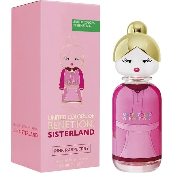 Colonia Sisterland Pink Raspeberry BENETTON, vaporizador 80 ml - 0.08 l - Imagen del producto en Findit