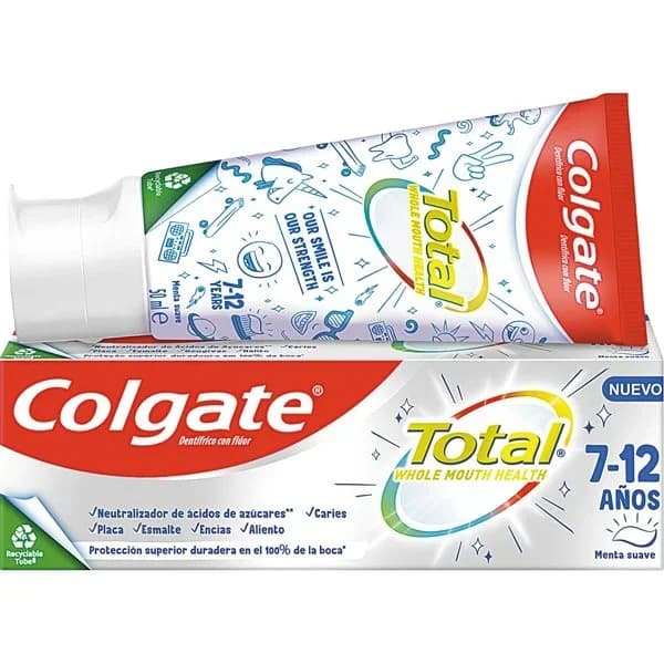 Dentífrico Niños Total 7-12 Años - 0.05 l - Imagen del producto en Findit