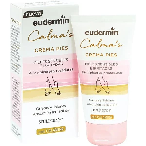 Crema para pies irritados EUDERMIN, tubo 75 ml - 0.08 l - Imagen del producto en Findit