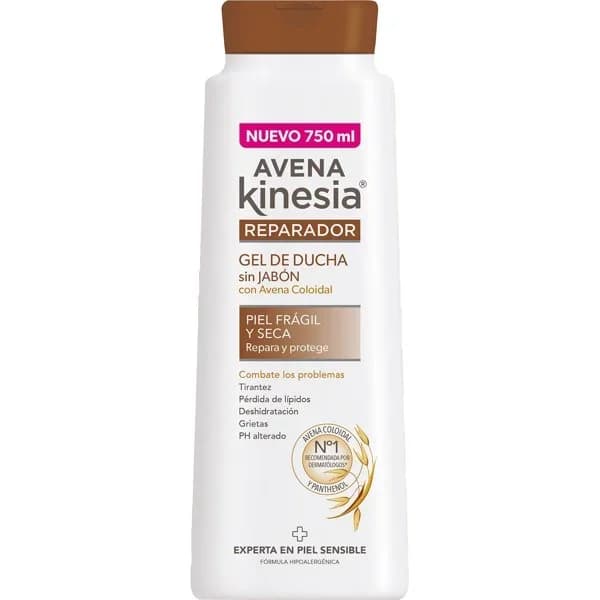 Gel de ducha reparador KINESIA, bote 750 ml - 0.74 l - Imagen del producto en Findit
