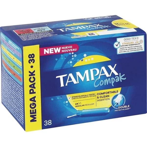 Tampón Regular - 38 ud - Imagen del producto en Findit