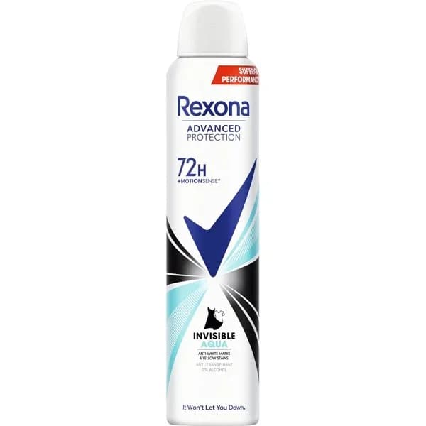 Desodorante Spray Invisible Aqua 200ML - 0.2 l - Imagen del producto en Findit