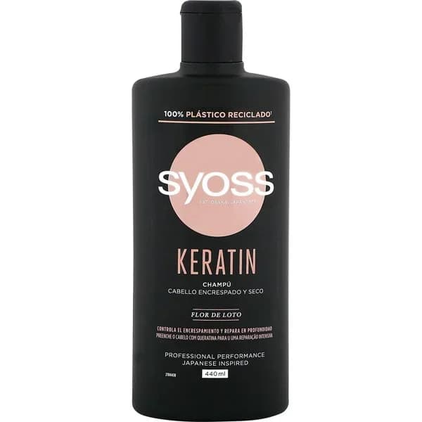 Champú Keratin SYOSS, bote 440 ml - 0.44 l - Imagen del producto en Findit
