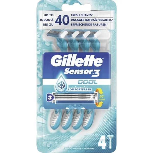 Maquinilla Desechable Sensor 3 Cool - 1 ud - Imagen del producto en Findit
