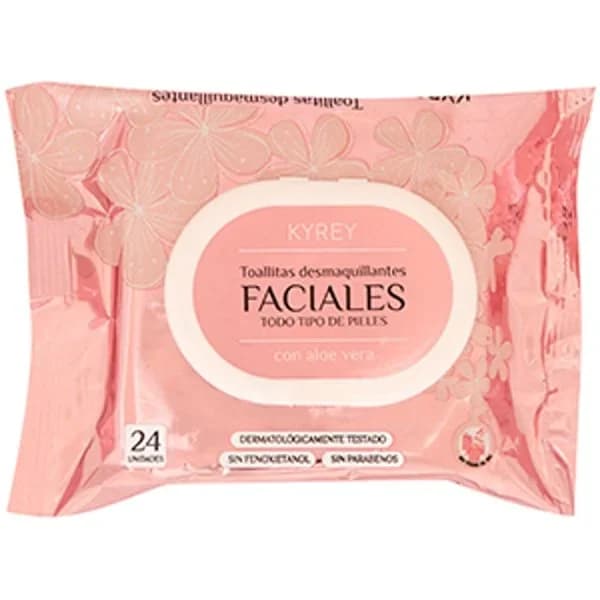 Toallitas Desmaquillantes Faciales - 22 ud - Imagen del producto en Findit