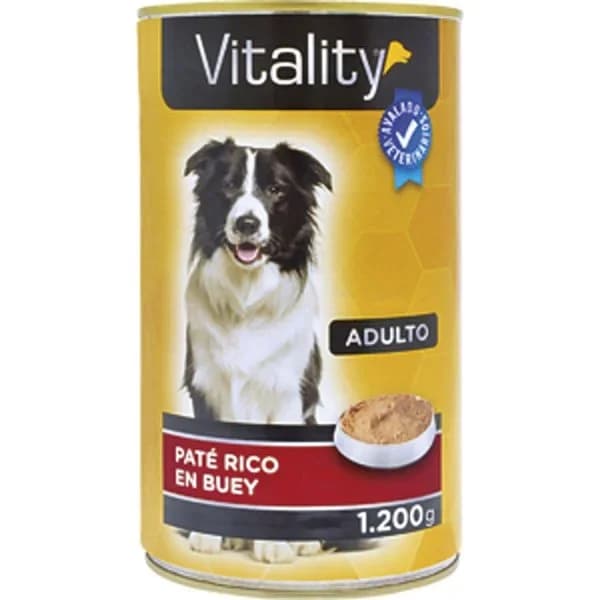 Comida Húmeda Perros Paté Rico en Buey - 1.2 kg - Imagen del producto en Findit
