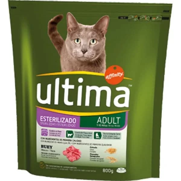 Comida Seca Gato Esterilizado Buey 800G - 0.8 kg - Imagen del producto en Findit