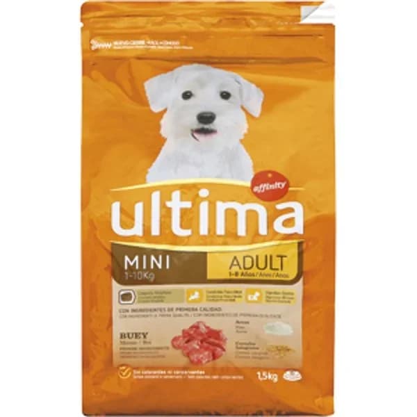 Comida Perro Adulto Mini Buey - 1.5 kg - Imagen del producto en Findit