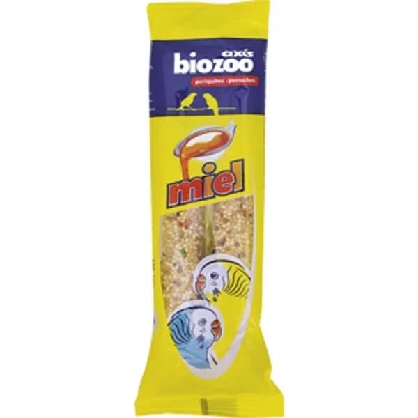Periquito barrita miel BIOZOO, paquete 60 g - 0.06 kg - Imagen del producto en Findit