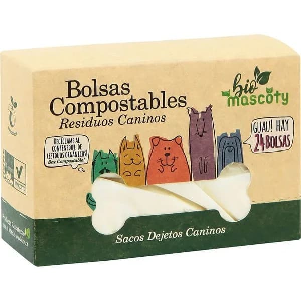 Bolsa Compostable Canina - 1 ud - Imagen del producto en Findit
