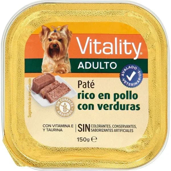 Paté Rico en Pollo con Verduras - 0.15 kg - Imagen del producto en Findit