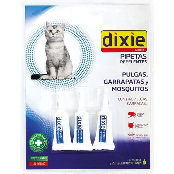 Pipeta Repelente Parásito para Gato Dixie - 1 ud - Imagen del producto en Findit