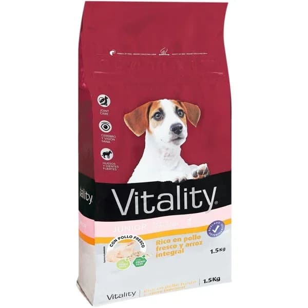 Comida Seca Perro Mini Júnior Pollo Fresco - 1.5 kg - Imagen del producto en Findit
