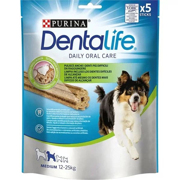 Dentalife perros medianos 5 unidades - 0.12 kg - Imagen del producto en Findit