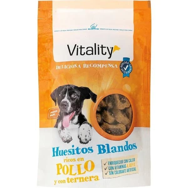 Huesitos Blandos Perro Pollo y Ternerra - 0.1 kg - Imagen del producto en Findit
