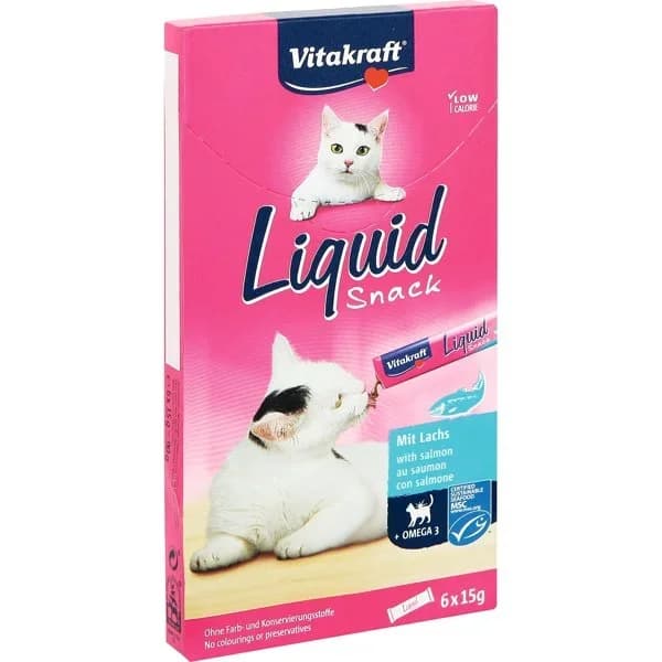 Snack para gatos de salmón con omega 3 - 0.1 kg - Imagen del producto en Findit