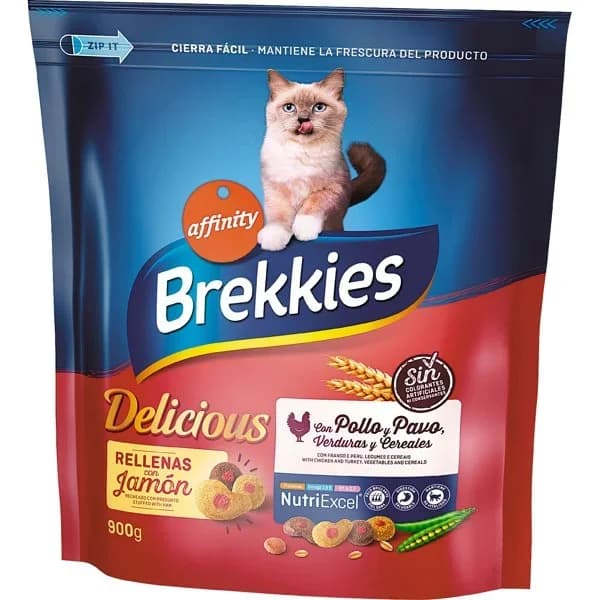 Comida Seca Gatos Delice Ave y Verduras - 0.9 kg - Imagen del producto en Findit