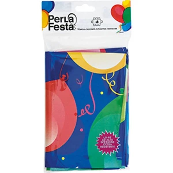 Mantel Plegable Globos 120X180Cm - 1 ud - Imagen del producto en Findit