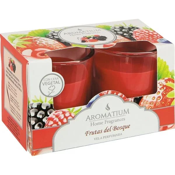 Vasos Vela Perfumados Frutas del Bosque - 1.99 ud - Imagen del producto en Findit