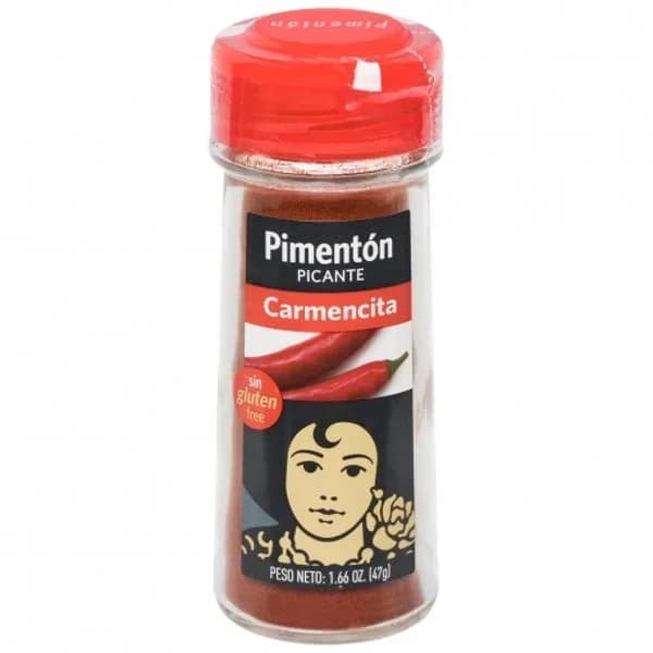 Pimentón picante Carmencita sin gluten 47 g. - 0.05 kg - Imagen del producto en Findit