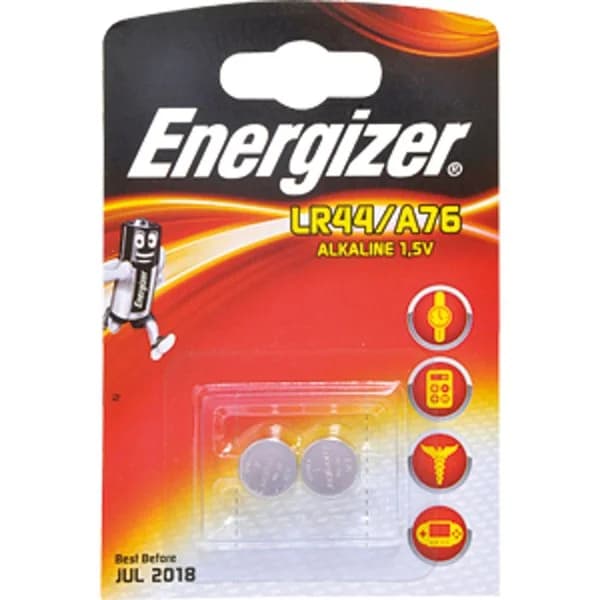 Pila Alcalina Botón LR44 Pack de 2 unidades - 1.99 ud - Imagen del producto en Findit