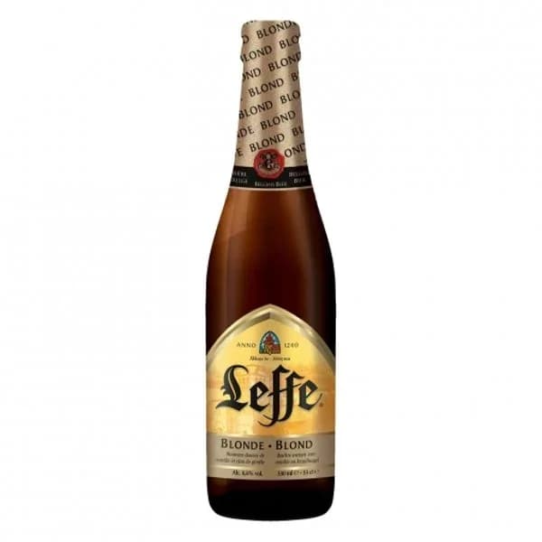 Cerveza belga rubia LEFFE, botellín 33 cl - 0.33 l - Imagen del producto en Findit