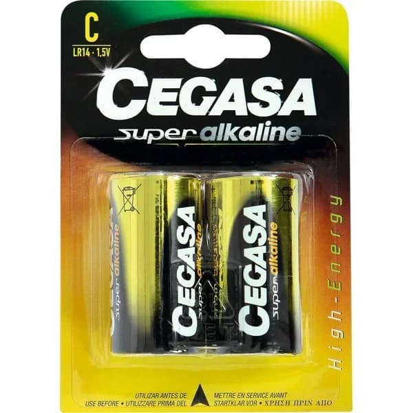 Pila Cegasa LR14 C Superalkaline - 2 ud - Imagen del producto en Findit