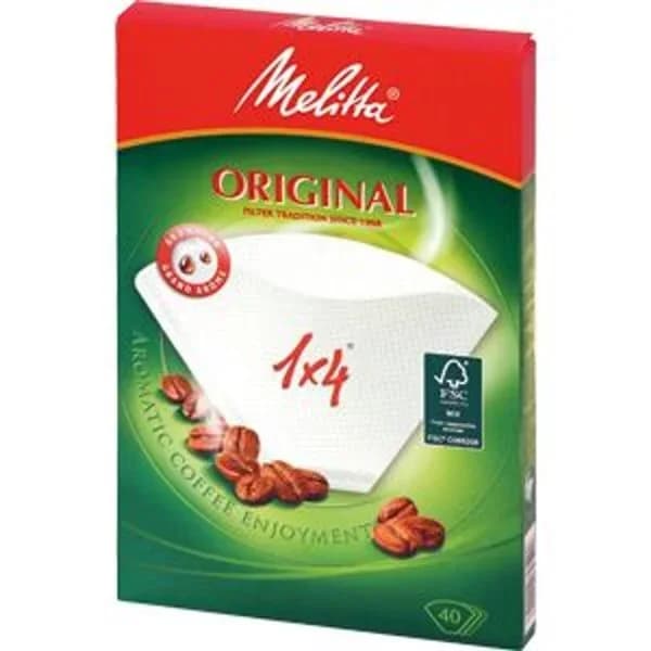 Filtros para Cafetera 1x4 - 40 ud - Imagen del producto en Findit