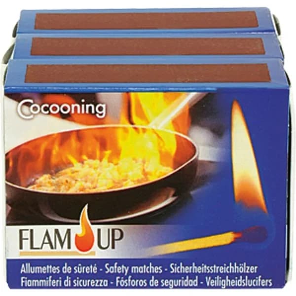 Cerillas Flam'up caja 3 unidades - 2.98 ud - Imagen del producto en Findit