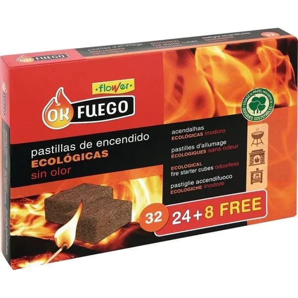 Pastillas Encendido Ecologicas - 33 ud - Imagen del producto en Findit