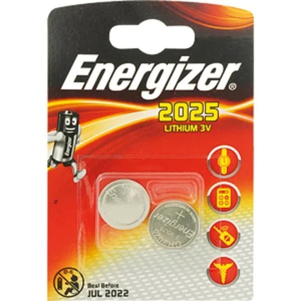 Pila Litio Botón CR 2025 - 2 ud - Imagen del producto en Findit