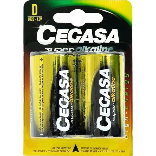 Pila Cegasa LR20 D Superalkaline - 2 ud - Imagen del producto en Findit