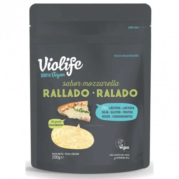 Queso Vegano Rallado 200G - 0.2 kg - Imagen del producto en Findit