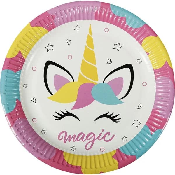 Plato Fiesta 23Cm Unicornio - 1 ud - Imagen del producto en Findit