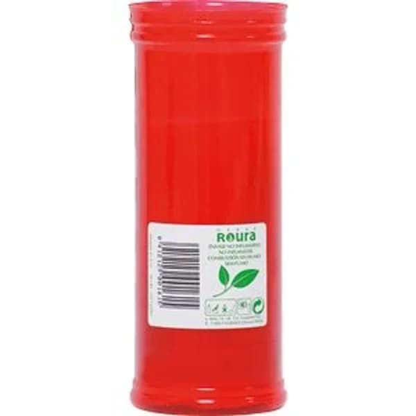 Velón Rojo Cilindro 15 x 5,7 cm - 1 ud - Imagen del producto en Findit