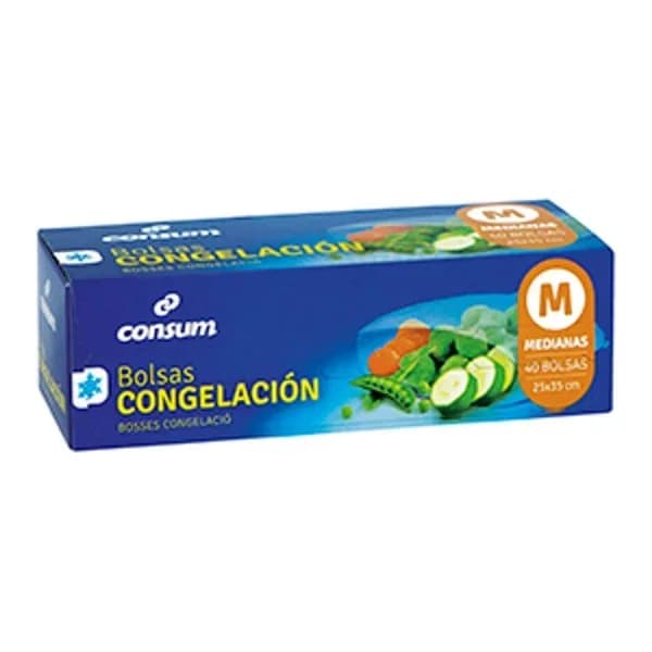 Bolsa Congelación Mediana - 47.5 ud - Imagen del producto en Findit