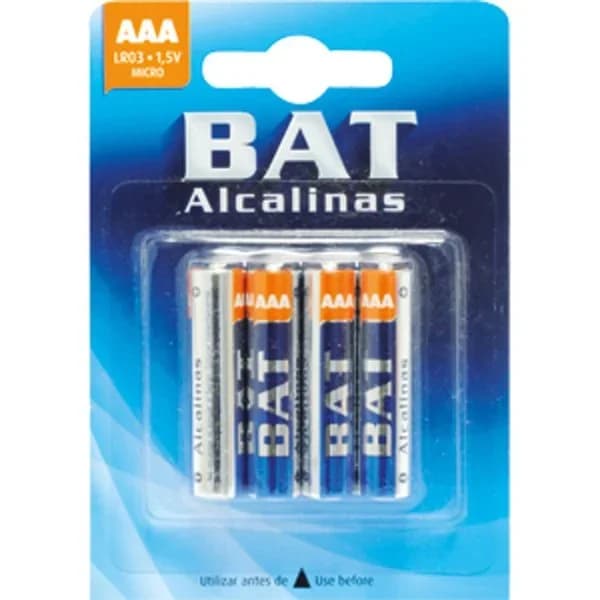 Pila Alcalina AAA LR03 Pack de 4 - 3.96 ud - Imagen del producto en Findit