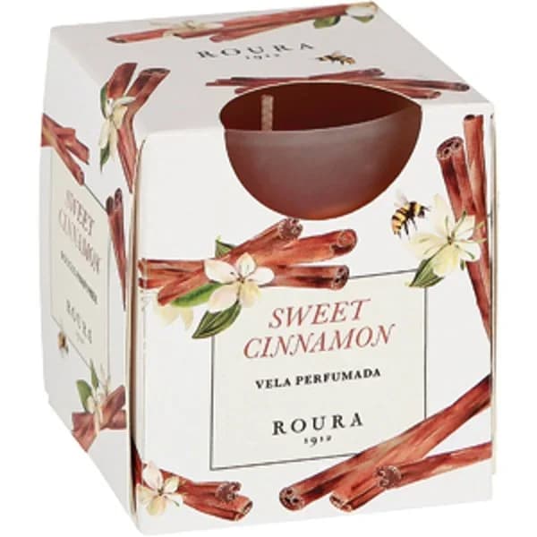 Vela en Vaso Satinado Canela - 1 ud - Imagen del producto en Findit