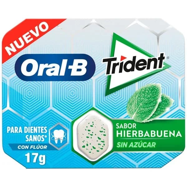 Chicles sabor hierbabuena 10 uds - 0.02 kg - Imagen del producto en Findit