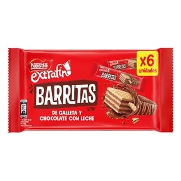 Barrita de Galleta Chocolate con Leche - 0.11 kg - Imagen del producto en Findit