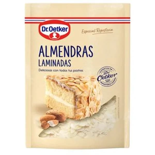 Almendra en láminas DR. OETKER, bolsa 125 g - 1 ud - Imagen del producto en Findit