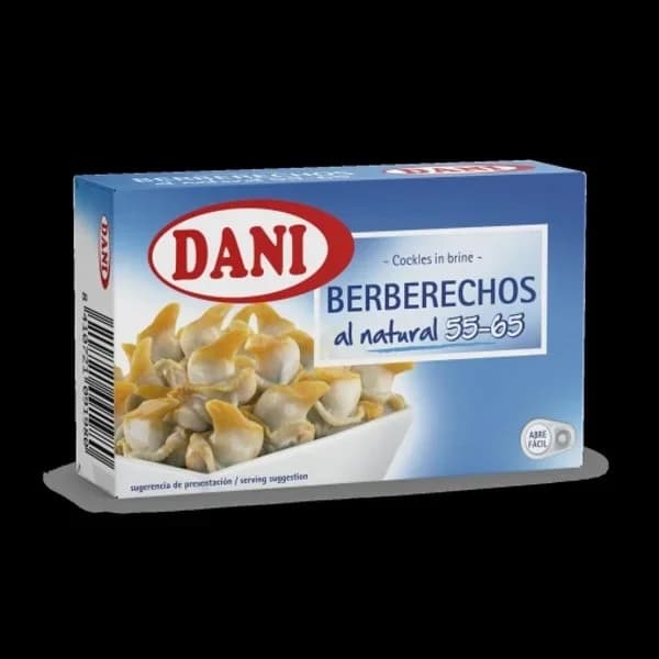 Berberecho 55/65 DANI, lata 63 g - 0.09 kg - Imagen del producto en Findit