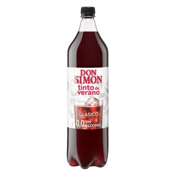Tinto de verano clásico sin alcohol Don Simón botella 1,5 l. - 1.5 l - Imagen del producto en Findit