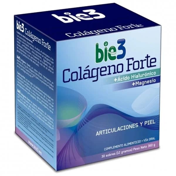 Colágeno forte Bie3 sin gluten sin lactosa 30 ud. - 0.36 kg - Imagen del producto en Findit