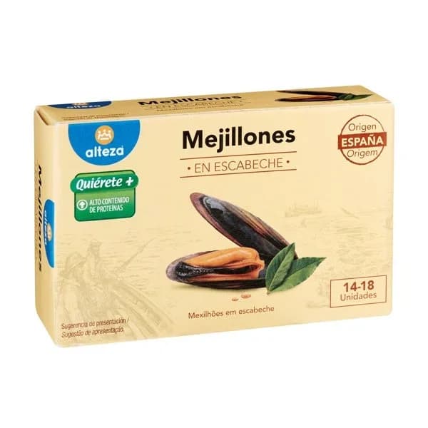 Mejillón en Escabeche 14-18 111G - 0.11 kg - Imagen del producto en Findit