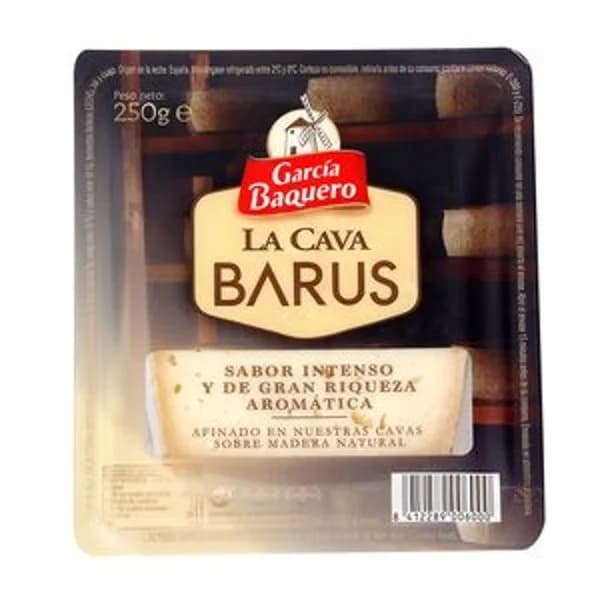 Queso curado la cava barus García Baquero 250 g - 0.25 ud - Imagen del producto en Findit