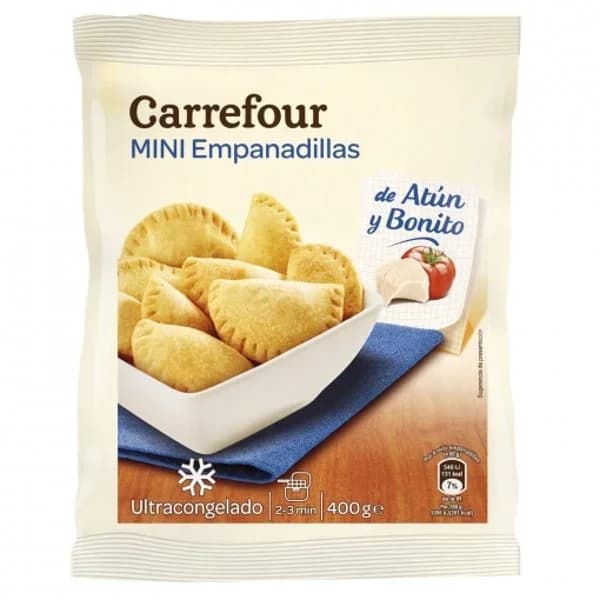 Mini empanadillas de atún Carrefour 400 g. - 0.4 kg - Imagen del producto en Findit