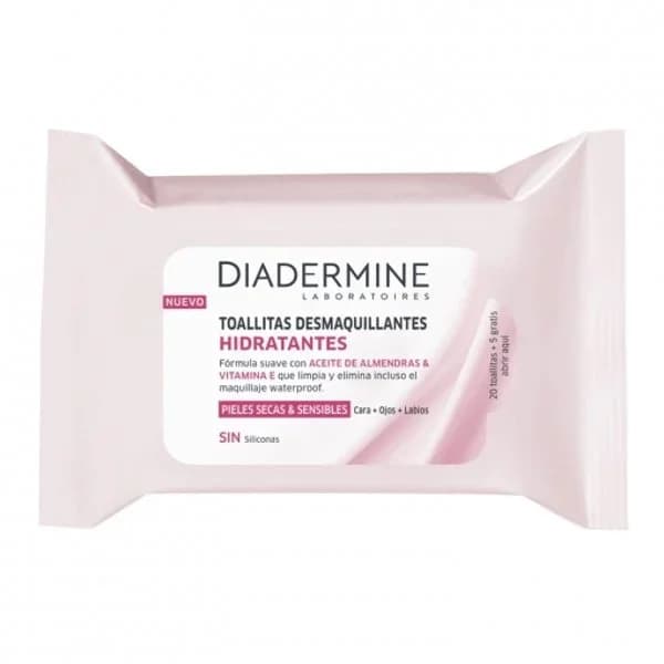 Toallitas Desmaquillantes Pieles Secas y Sensibles - 5 ud - Imagen del producto en Findit