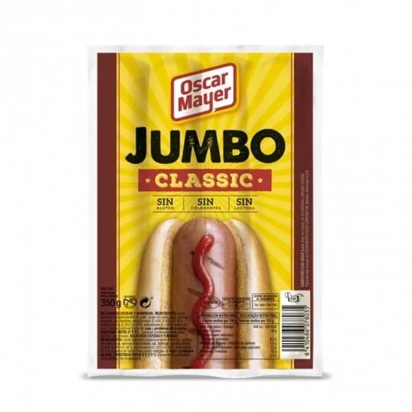 Salchichas Jumbo - 0.35 kg - Imagen del producto en Findit